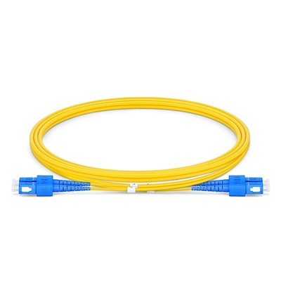 10m Sc UPC à la correction de Sc UPC attachent le mode unitaire du duplex 3.0mm OFNR 9/125