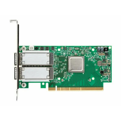 Mellanox MCX631102AN-ADAT ConnectX-6 25GbE à double port SFP28 PCIe 4.0 X 8 carte d'adaptateur câblé externe pour serveur en stock