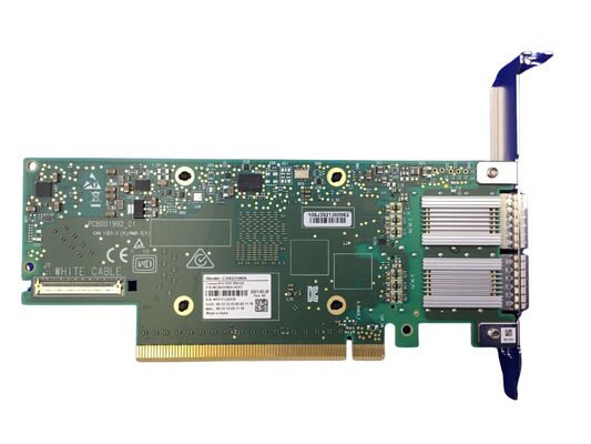 HP CX651105A pour Mellanox Connect- 6 VPI 100Gigabit Adaptateur réseau à fibre optique PCI 3.0 X16 Ethernet