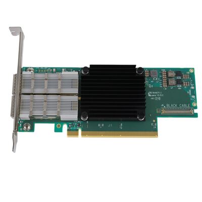 Carte d'interface réseau Ethernet NVIDIA Connect-6 VPI Series MCX654106A-HCAT PCIe 3.0x16 à deux ports 200Gb/s QSFP56 pour serveur