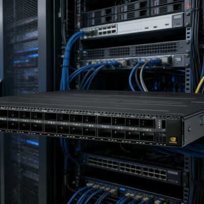 NVIDIA Quantum-2 NDR IB Switch MQM9790-NS2R 32 OSFP 400Gb pour le groupe de centres de données IA hyperscale HPC de DGX