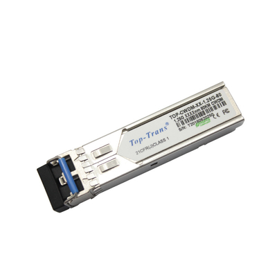 mode unitaire optique d'Ethernet rapide du connecteur 80Km de la fibre LC de module d'émetteur-récepteur de 1.25g SFP