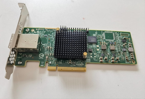 LSI SAS 9300-8e PCI Express à l'adaptateur attaché périodique d'autobus de centre serveur de 12Gb/S SCSI SAS