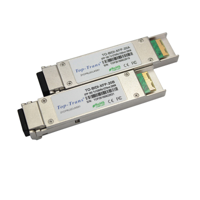 module 1270nm 1330nm 10GBASE-BX XFP MSA RoHS de 20Km 10G SFP