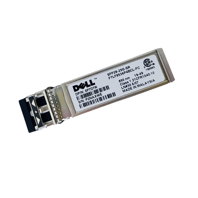 Émetteur-récepteur FTLF8536P4BCL-FC de Dell 25Gb/s SFP+