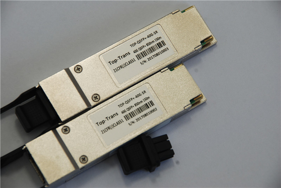 lien DEM-QX01Q-SR4 de l'émetteur-récepteur D de 40GbE QSFP+ 850NM 150M MPO MTP compatible