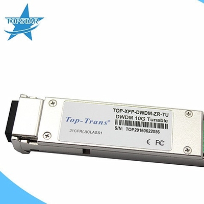 50GHz fibre optique réglable des émetteurs-récepteurs 10GBASE-ZR 80km du laser DWDM SFP