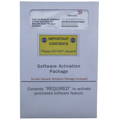 Permis S/W 32G SWL SFP de COSSE de brocard de XBR-MIDR8PTPOD-32G pour le commutateur G720