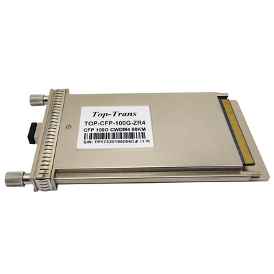 Émetteur-récepteur de PCP de LAN-DWM 80KM ZR4 100G pour le commutateur d'Ethernet de métro