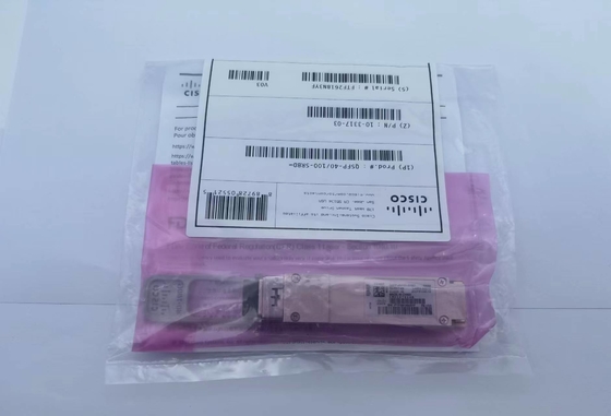 SR 40GBASE et 100G BiDi optique d'émetteur-récepteur de Cisco QSFP-40 QSFP28 10-3317-01