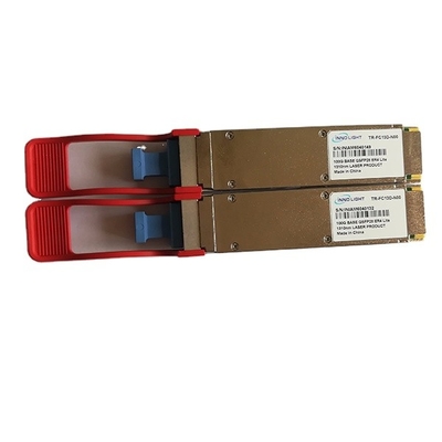 Émetteur-récepteur optique InnoLight de TR-FC13D-N00 100G QSFP28 ER4 Lite