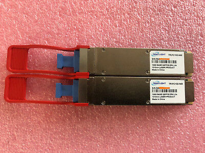 Émetteur-récepteur optique TR-FC13D-NSN de doubles taux d'InnoLight 100Gb/s QSFP28 ER4 Lite