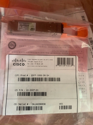 Cisco 10-3057-01 QSFP 100G DR S Optical Module 500m au-dessus de SMF