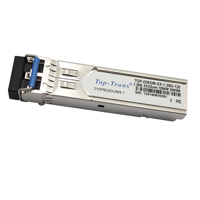 solution de réseau de dissipation de puissance faible de l'émetteur-récepteur optique 120km de 1.25G DWDM SFP