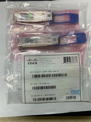 module de 1310nm 10km 100G QSFP28, Cisco QSFP-100G-LR4-S 10-3146-01