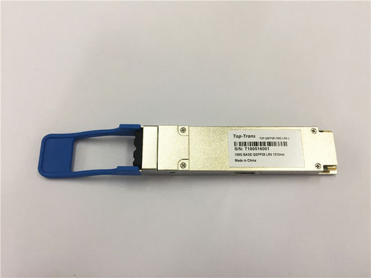 Marque 02311KNU Compatible avec QSFP28-100G-LR4, 10km SMF 100G QSFP28 Transcepteur