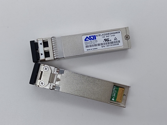 SFP+ DWDM double LC 10G 40km SMF émetteur-récepteur AOI A7ELXD20EDMA0609 optique