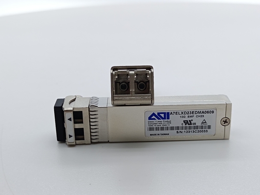 Émetteur-récepteur double LC 10G SMF 40 km SFP + DWDM AOI A7ELXD23EDMA0609 d'origine