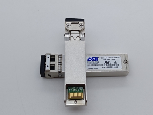 Émetteur-récepteur double LC 10G SMF 40 km SFP + DWDM AOI A7ELXD23EDMA0609 d'origine