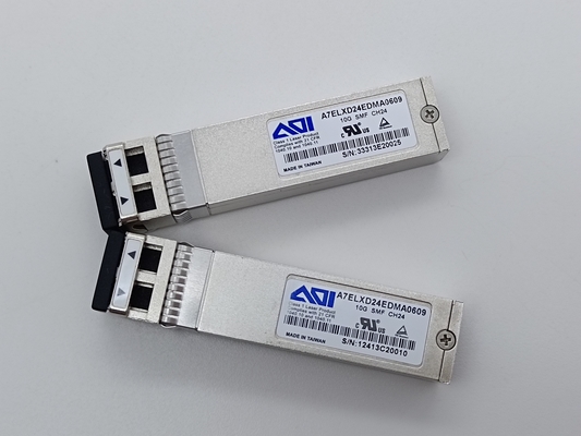 Émetteur-récepteur compatible AOI A7ELXD24EDMA0609 SFP+ DWDM double LC 10G SMF 40 km