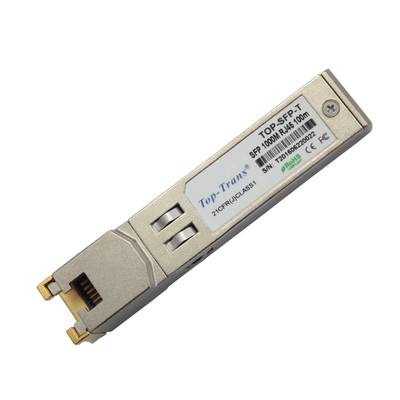 Modules optiques d'émetteur-récepteur SFP en cuivre compatibles GLC-TE 1.25G 1000M RJ45 100M