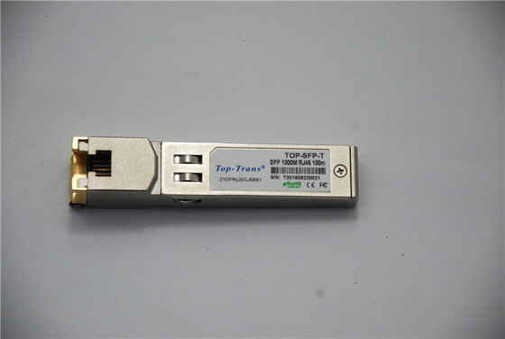 Modules optiques d'émetteur-récepteur SFP en cuivre compatibles GLC-TE 1.25G 1000M RJ45 100M