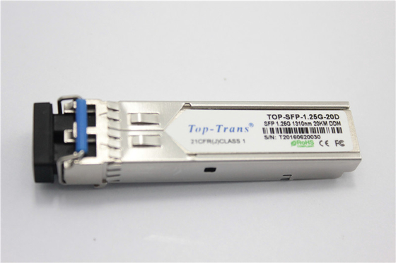 Fibre optique optique de modules des modules 1310nm 10Km Cisco SFP des émetteurs-récepteurs 1.25G