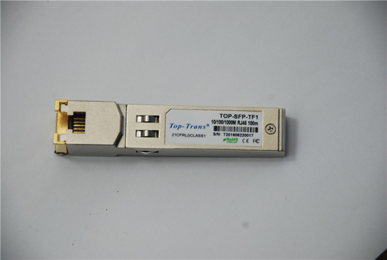 Gigabit Ethernet Fortinet FG-TRAN-GC Compatible Cuivre RJ45 SFP 100m