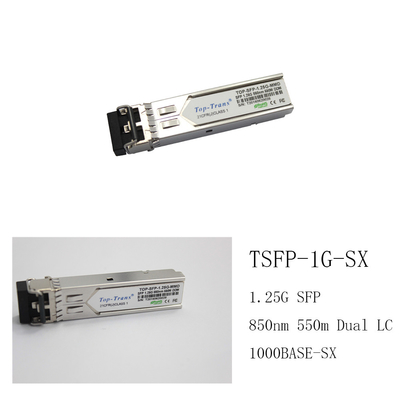 Module optique duplex d'émetteur-récepteur de l'Arista SFP-1G-SX SFP 1.25G 850nm LC à plusieurs modes de fonctionnement