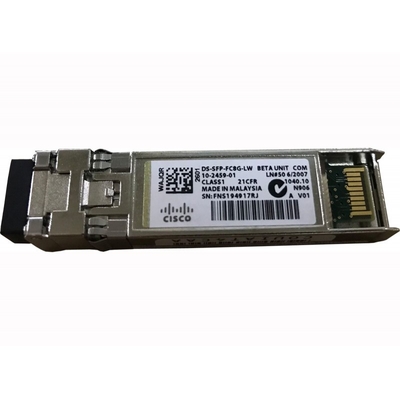 Optique de longue longueur d'onde de modules de la Manche SFP+ de fibre de Cisco 8Gbps DS-SFP-FC8G-LW