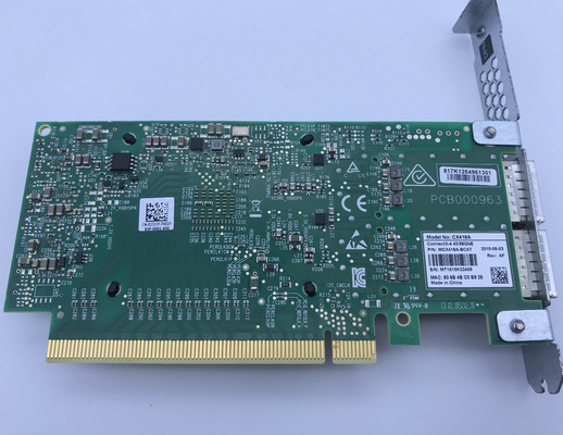 Adaptateur QSFP28 PCIe3.0 X16 à double accès de Mellanox MCX416A-BCAT 40/56GbE
