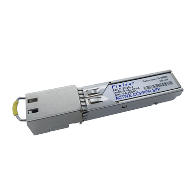 Émetteur-récepteur optique de SFP de l'EN CUIVRE 1000BASE-T pour Gigabit Ethernet 1,25 au-dessus de câble du chat 5