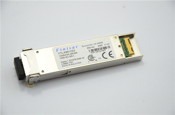 Émetteur-récepteur optique de Finisar FTLX8511D3 850nm XFP pour l'Ethernet de 10GBASE-SR/commutateur 10G
