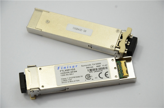 Émetteur-récepteur optique de Finisar FTLX8511D3 850nm XFP pour l'Ethernet de 10GBASE-SR/commutateur 10G