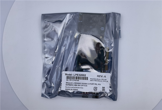 La Manche à double accès Adapte LP de fibre d'EMULEX LightPulse LPE32002-M2 LPE32002 32Gb Pcie 3,0