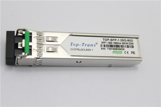 Optique unimodale d'Ethernet de SFP de gigabit du genévrier EX-SFP-1GE-LH 1550nm 70km