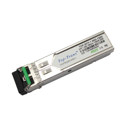 Optique unimodale d'Ethernet de SFP de gigabit du genévrier SFP-1GE-EZX-120 1550nm 120km