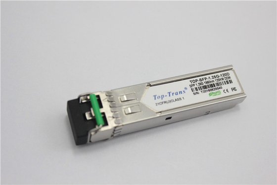 Optique unimodale d'Ethernet de SFP de gigabit du genévrier SFP-1GE-EZX-120 1550nm 120km