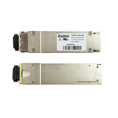 marque optique d'Avago de module de fibre multimode de 40G QSFP+ SR4 850nm 150m MTP/MPO