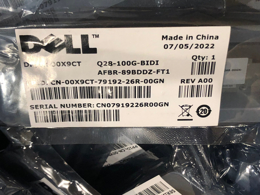 Module d'optique des fibres d'Avago AFBR-89BDDZ QSFP28 100 Gigabit Ethernet LC MMF que l'on peut brancher