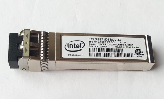 Module optique d'émetteur-récepteur d'InteI FTLX8571D3BCV-I3 10GBASE-SR 850nm SFP+
