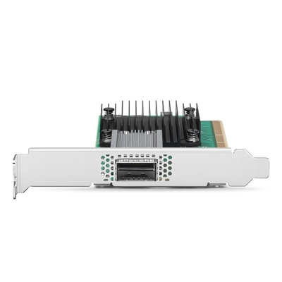 Carte Ethernet NVIDIA Mellanox MCX515A-CCAT 100GbE QSFP28 ports PCIe3.0 X16 ConnectX-5