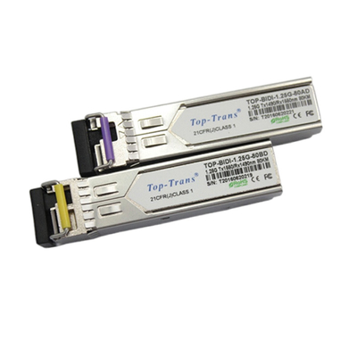 Émetteur-récepteur recto de Cisco GLC-BX80-UA 1.25G BIDI SFP 1490nm 1550nm 80km SMF LC
