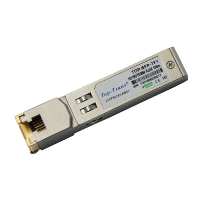 Émetteur-récepteur de cuivre Mellanox MC3208411-T de RJ45 SFP 1GbE 1000BASE-T