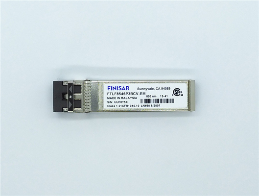 Émetteurs-récepteurs optiques de fibre de Finisar 14.025Gb/S 850nm MMF pour l'Ethernet et la Manche de fibre