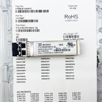 Module optique Qlogic FTLF8529P4BCV-QL d'émetteur-récepteur de la Manche 850nm SFP+ de la fibre 16GB