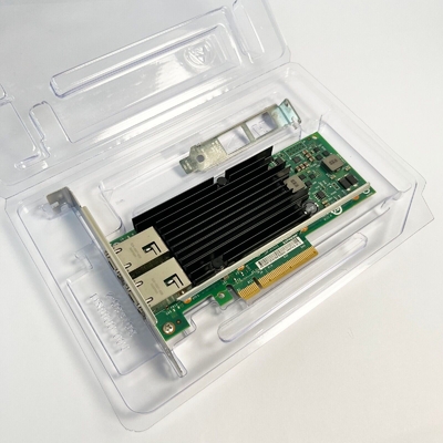 Interface de canal de fibre d'adaptateur réseau d'Ethernet d'Intel X540-T2 10Gb PCIe PCI Express X8