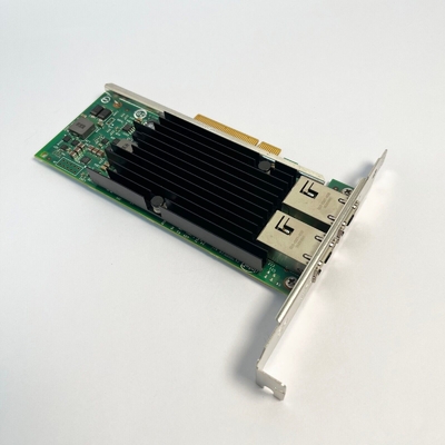 Interface de canal de fibre d'adaptateur réseau d'Ethernet d'Intel X540-T2 10Gb PCIe PCI Express X8