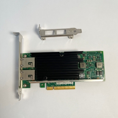 Interface de canal de fibre d'adaptateur réseau d'Ethernet d'Intel X540-T2 10Gb PCIe PCI Express X8