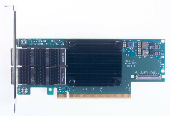 NIC d'adaptateur de Mellanox MCX653106A-ECAT HPE P24249-001 InfiniBand HDR 100GbE QSFP56 PCIe